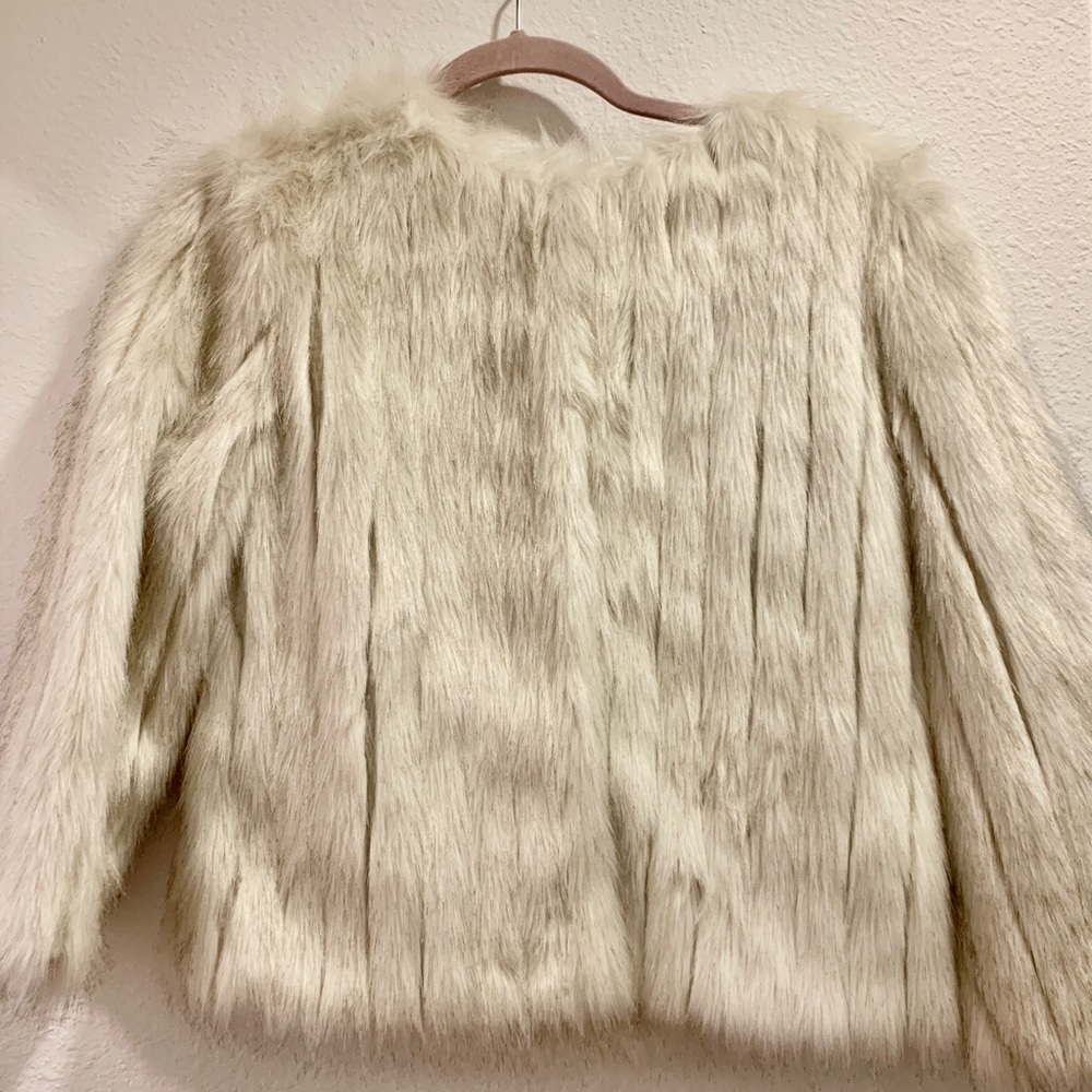 Faux Fur Coat Ted Baker